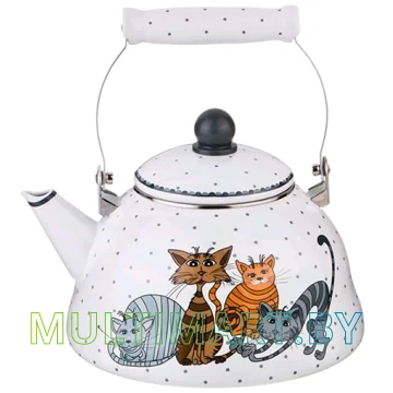 Чайник без свистка Agness Озорные коты 934-358